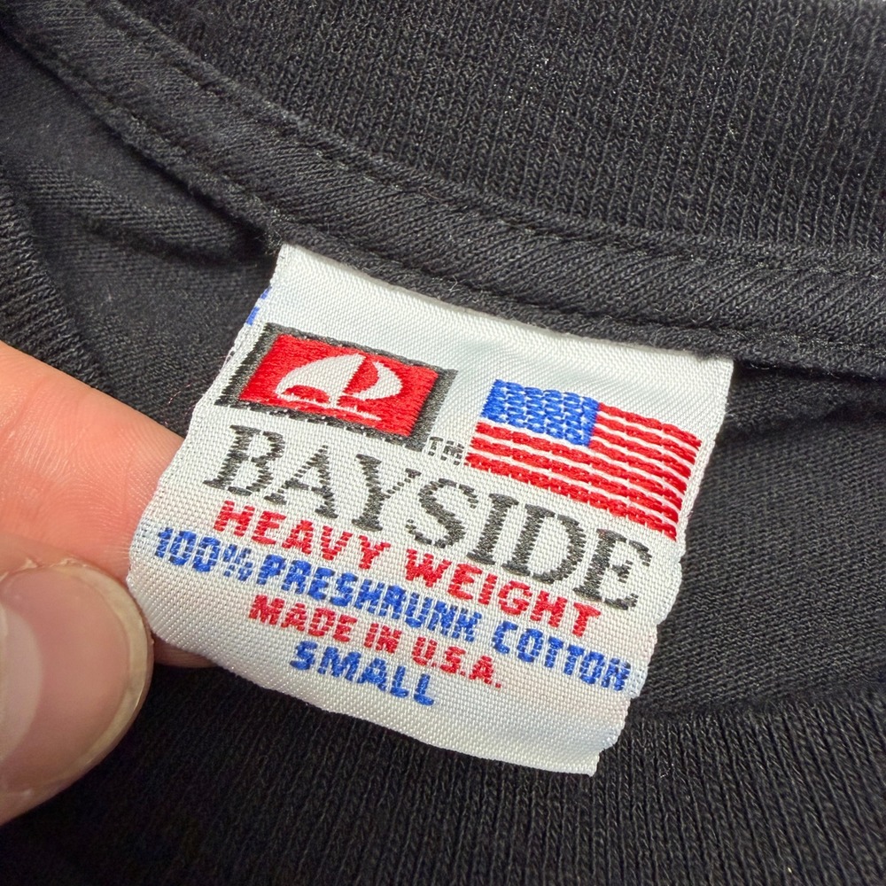 Vintage Bayside Elite Diesel Service Rat The Wizard Trucking T-Shirt Black Small - Picture 5 of 8